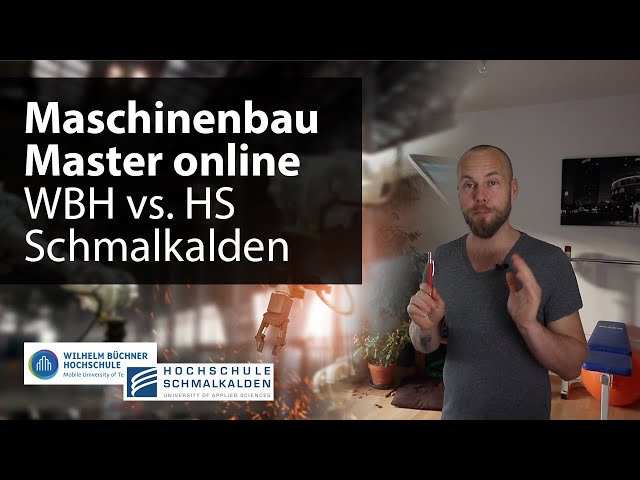 Master-Fernstudium Maschinenbau: WBH vs. Hochschule Schmalkalden – berufsbegleitend studieren