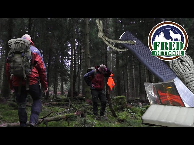 Survival - Lost Hiker Scenario | 72 Hour! 🌲🔥 (subtitles.🇬🇧)