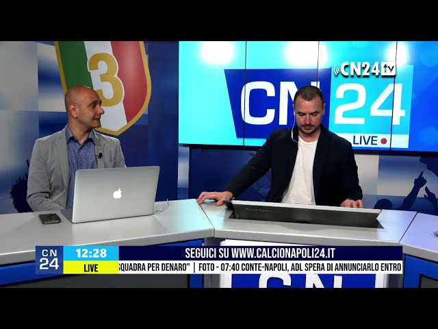 Champions, Conference o Europa League: gli scenari per il Napoli 🔴 CN24 LIVE
