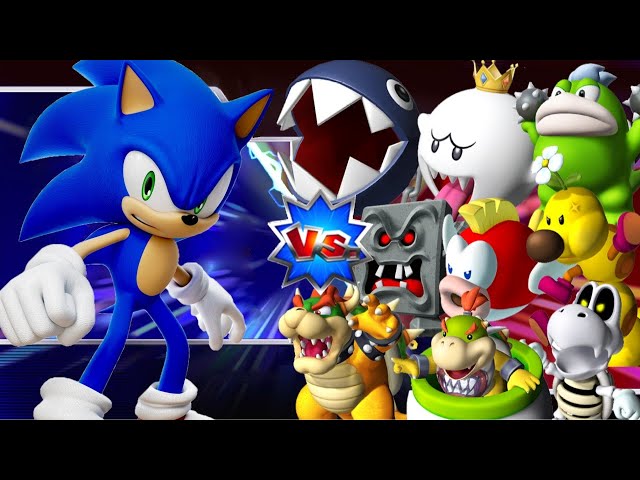 Mario Party 9 - Sonic vs All Bosses (Master Difficulty)