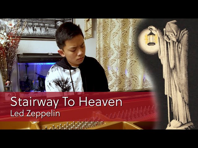 Led Zeppelin Stairway To Heaven Piano Cover | Cole Lam 13 Years Old