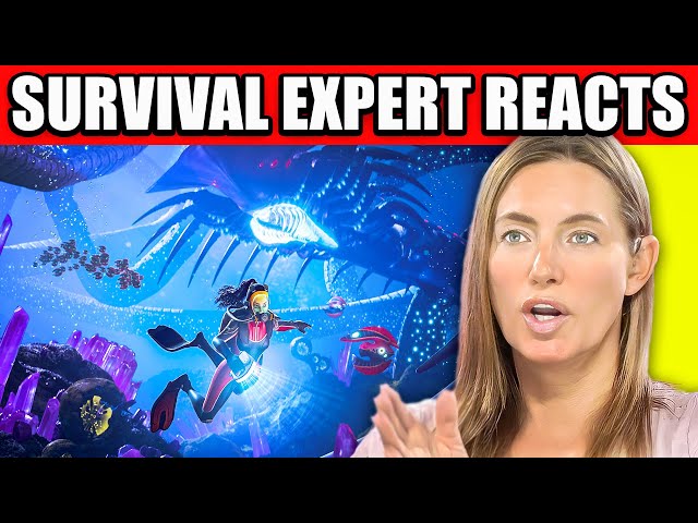 Survival Expert REACTS to Subnautica | Experts React