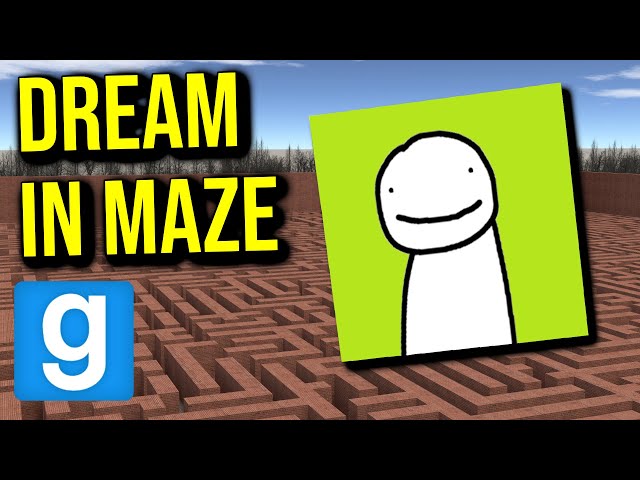 DREAM IN A MAZE!! 🟩 (gmod nextbot) |SHOOTABIRDIE