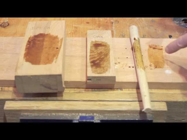 Ebonising Wood - Oak, Beech and Ash