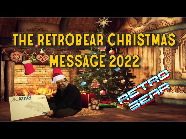 The Retro Bear Christmas Message 2022