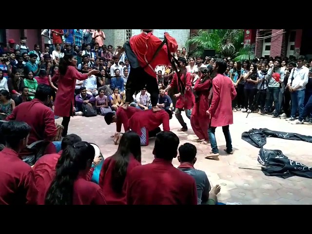 Rajdhani college dramatic society TRIYAMBKAM  performance