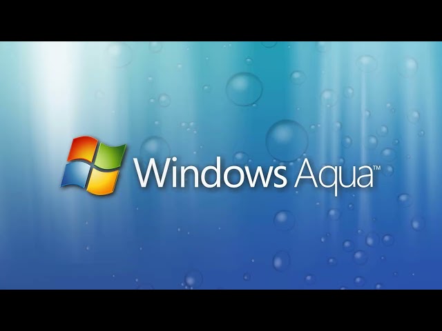Windows Aqua Logo Animation