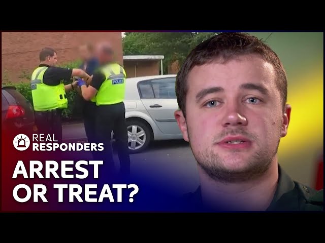 Aggressive Patient Is Arrested While Being Treated | Inside The Ambulance SE2 EP3 | Real Responders