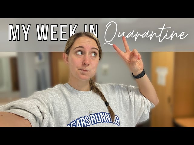 WEEK IN MY LIFE... in MUNRO // Quarantined at the Coast Guard Academy