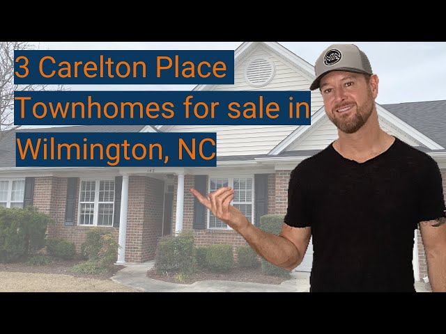 3 Carleton Place Townhomes in Wilmington, NC for Sale