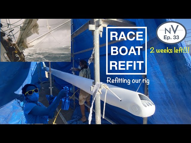SAILBOAT REFIT - beautifying our boom | Ep. 33