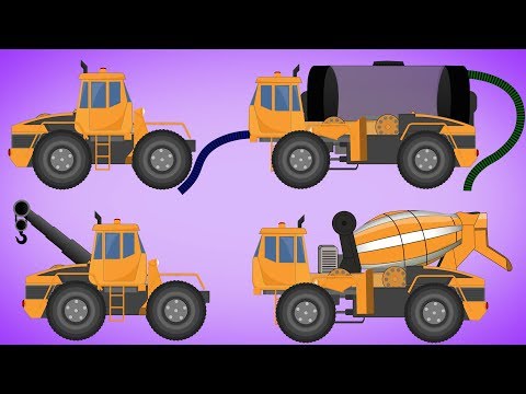 Vehicles Learning Videos | Kids Transformer | Cartoon Transformer | Children Songs | Monster Truck Video | Vehicle Videos | Educational Videos