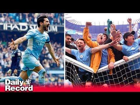 Manchester City stage remarkable comeback to clinch Premier League title