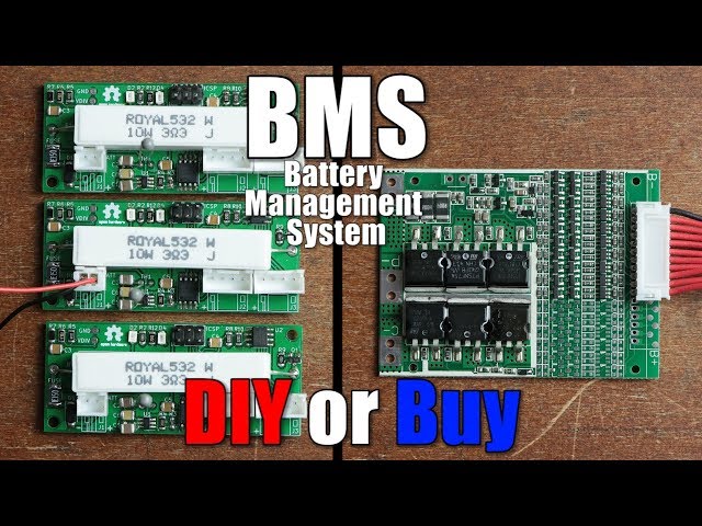 BMS (Battery Management System) || DIY or Buy || Properly protecting Li-Ion/Li-Po Battery Packs