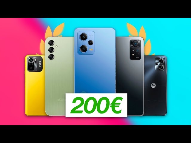 Top 5 Smartphones unter 200€ 🔥 2024 (Deutsch)