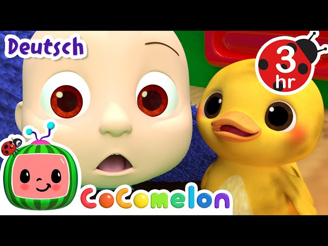 Das Entensuchlied | CoComelon - JJ's Animal Time Deutsch | Tierlieder | Cartoons und Kinderlieder