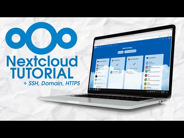 Ditch GOOGLE and Set-up Nextcloud! - Custom Domain, Secure HTTPS