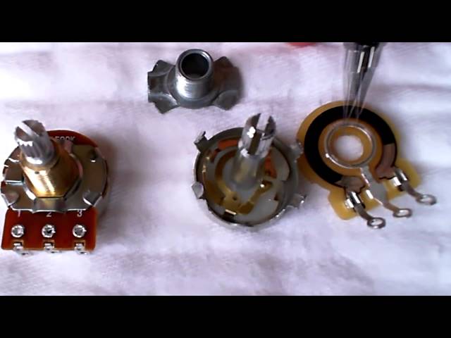 Potentiometers - How They Work,  Disassembly and Exploration