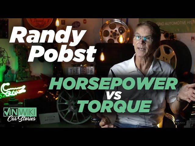 Randy Pobst explains the difference between Horsepower & Torque