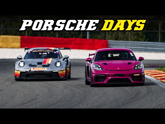 PORSCHE DAYS FRANCORCHAMPS 2024 | 917, 918, 718 GT4 RS, 992 GT3 RS, 997 cup, 991 Rally, ...