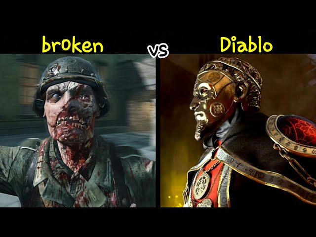 broken vs diablo | intense codm fight