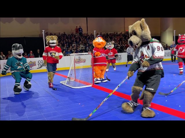 Street Hockey - 2024 NHL Mascot Showdown - NHL All-Star Weekend - Toronto