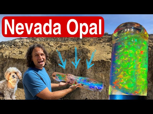 Explore the Royal Peacock Opal Mine / OPEN TO PUBLIC!!