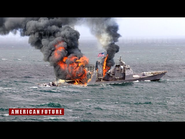 China Navy Missiles Hit US Warships in South China Sea
