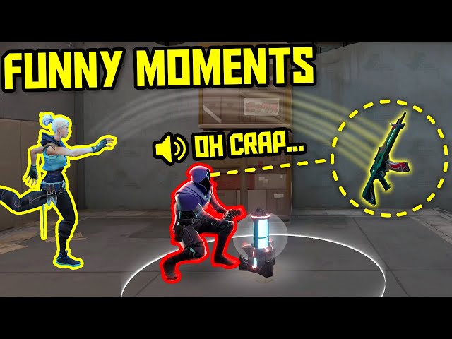 FUNNIEST MOMENTS IN VALORANT #20