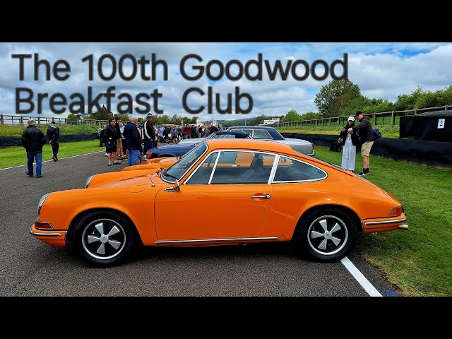 My first ever visit to Goodwood for the 100th Breakfast Club in the MGTF....WOW!