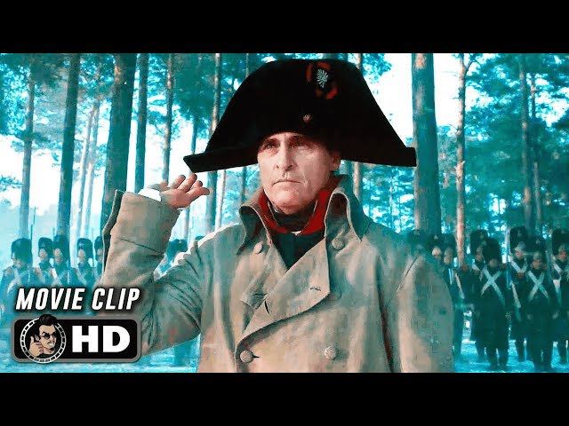 Battle Of Austerlitz Scene | NAPOLEON (2023) Joaquin Phoenix, Movie CLIP HD