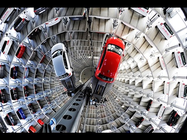 Automated Car Parking System | CARS | SAVE CAR CRASH # CAR PARKING TECHNIQUE * CHINA VS GERMANY