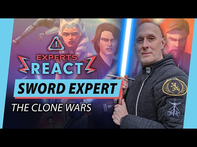 Sword Expert Reacts To Star Wars: Clone Wars Animated Series | Lightsaber Fights