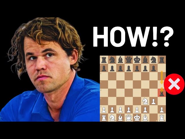 Carlsen Breaks Every Rule Then Wins In 21 Moves