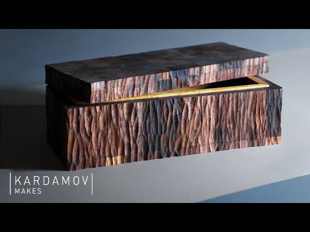 Simple but Extremely Beautiful | Textured Wooden Box Project