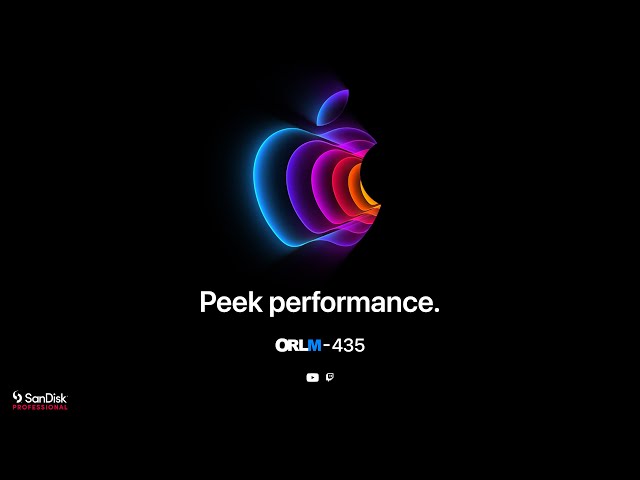Live Apple Event March 2022 : MacBook Air M2, Mac mini M1 Pro / M1 Max, iPhone SE 3...⎜ORLM-435