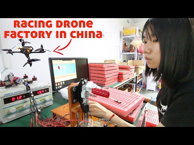 Inside a Racing Drone Factory in China | Never seen footage