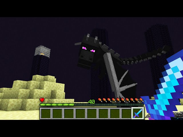 Can I Kill The Ender Dragon on 1 Heart?