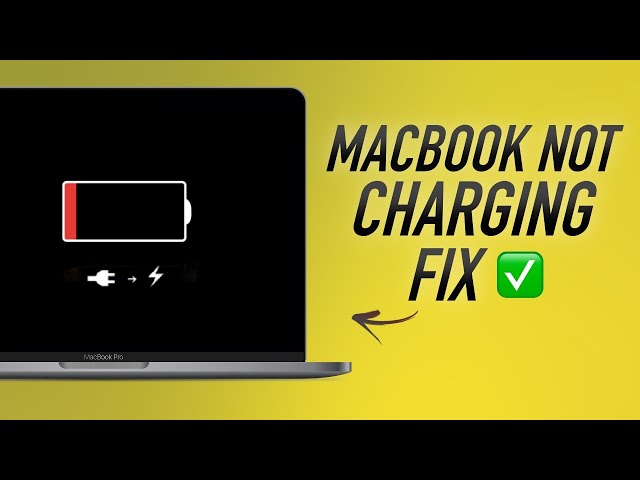 Macbook Won't Charge Fix (Complete Tutorial)