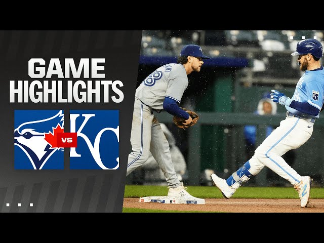 Blue Jays vs. Royals Game Highlights (4/25/24) | MLB Highlights
