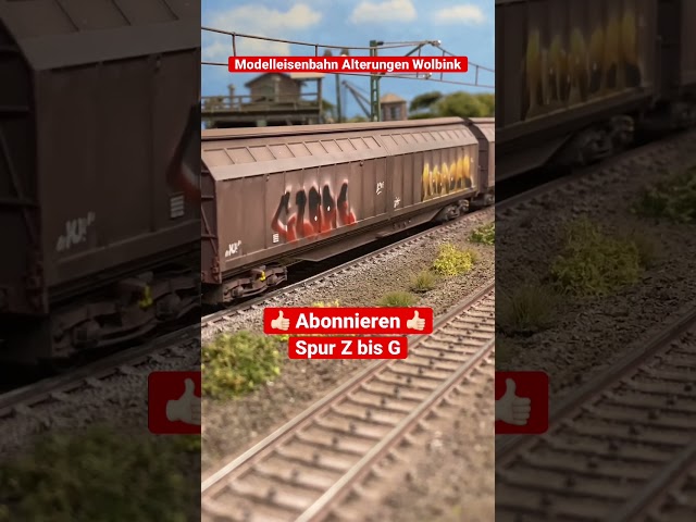 Modelleisenbahn Alterungen Wolbink Spur Z Spur N Spur TT Spur H0 Spur 0 Spur 1 Spur G DB DR gealtert