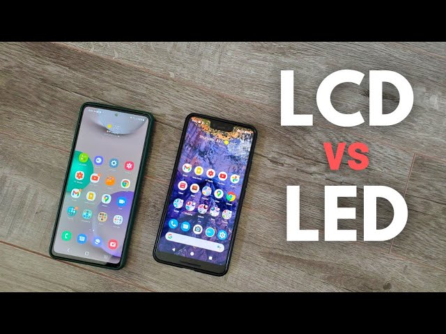 LED vs LCD phone display! Which is better?