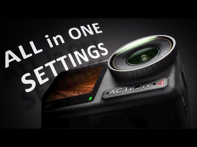 DJI OSMO Action 4 Settings for Every Situation