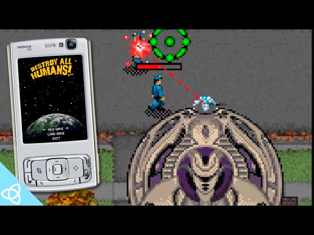 Destroy All Humans! (Java Phone Gameplay) | Demakes #62