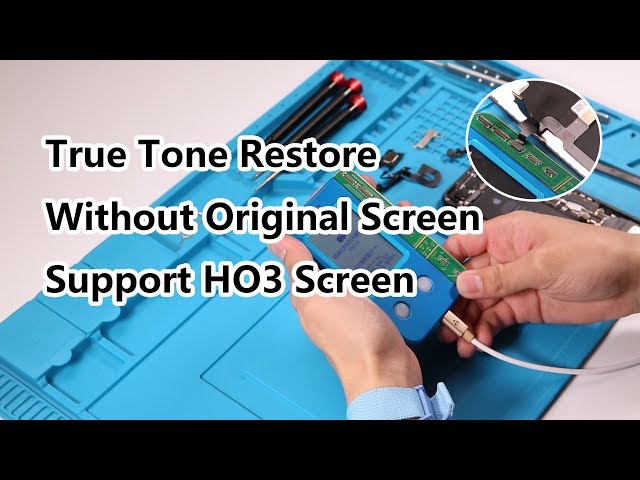 Restore True Tone without Original Screen via JC V1 Programmer | JC Tool Tutorial