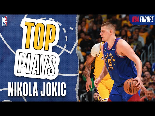 The Joker in PLAYOFF MODE 🃏💪 Jokic Best Plays v Los Angeles Lakers