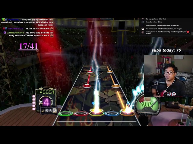 Guitar Hero Aerosmith 125% Speed Full Game FC Attempt