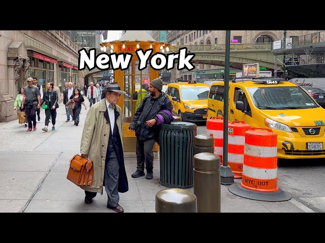New York 4k Manhattan 5th Avenue Walking Tour
