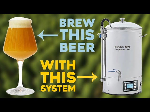 Brewing Beer with Easy Brew 50L All-In-One Automatic Brewing System (Fresh NEIPA)