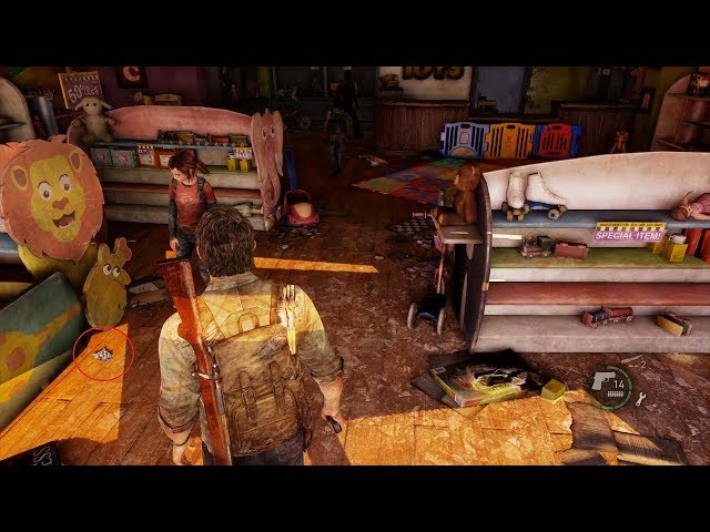 The Last of Us - Incredible Detail - Ellie Takes Sam's Toy when Joel isn't Looking